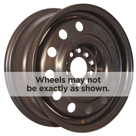 Black Light Truck Steel Wheels For Winter Use Kal Tire