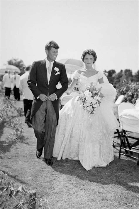 In Photos Vintage Celebrity Weddings Old Wedding Photos Jackie Kennedy Wedding Jfk And