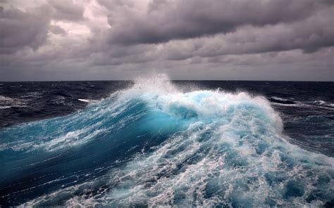 Wallpaper Wind Storm Sea Wave Water 1920x1200 Hd Picture Image