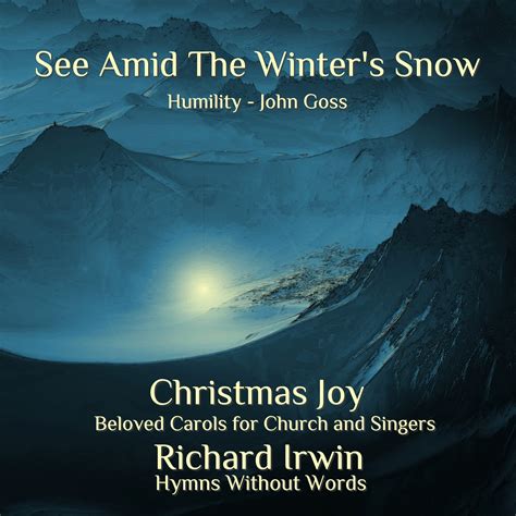 See Amid The Winters Snow Humility Organ And Trumpet 6 Verses