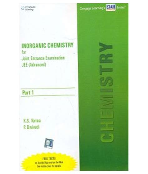 Inorganic Chemistry For Jee Advanced Part 1 Pb Buy Inorganic