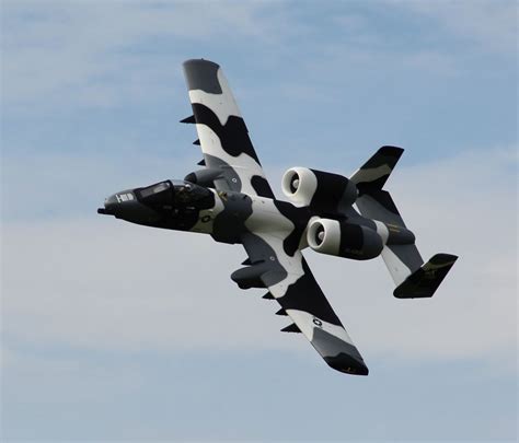 A 10 Winter Camo Us Military Aircraft Fighter Aircraft Airplane Fighter