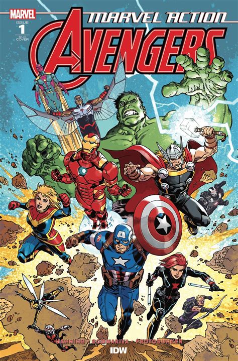 Marvel Action Avengers 1 50 Copy Rodriguez Cover Fresh Comics