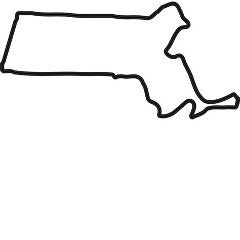 Massachusetts Outline Rubber Stamp State Rubber Stamps Stamptopia