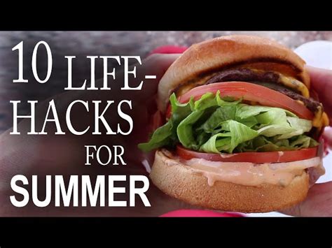 10 Summer Life Hacks The Awesomer