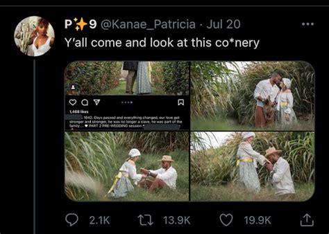 Slavery Themed Wedding Photoshoot Twitter Wordly Account Gallery Of