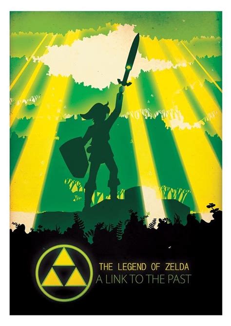 Cool Zelda Poster Geek Legend Of Zelda Legend Of Zelda Poster Legend