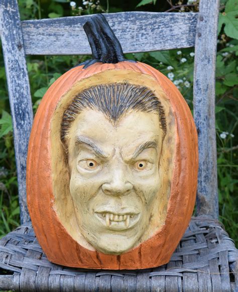 The Holiday Aisle Carved Dracula Pumpkin Wayfair