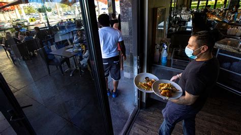 first day of restaurant reopenings finds no rush for new normal food entertainment