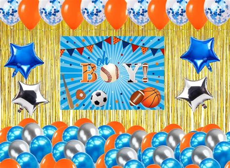 Buy Sports Theme Birthday Party Complete Party Set Party Supplies