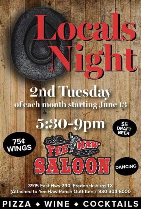 Locals Night Live Music With The Almost Patsy Cline Band Yee Haw Saloon