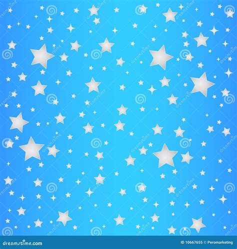 Sky Blue Star Background Royalty Free Stock Photo Image 10667655