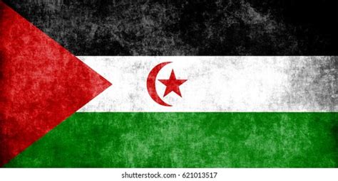 Flag Western Sahara Stock Photo 621013517 Shutterstock