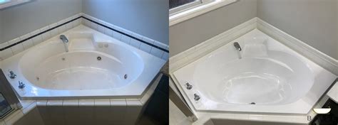 Bathtubs refinished by our company look like new. Before & After Bathtub reglazing +Showers, Tile, Sinks images