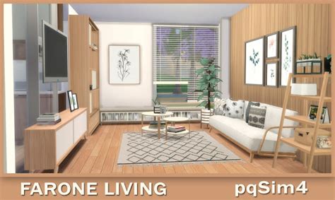Farone Living The Sims 4 Custom Content Muebles Sims 4 Cc Sims 4