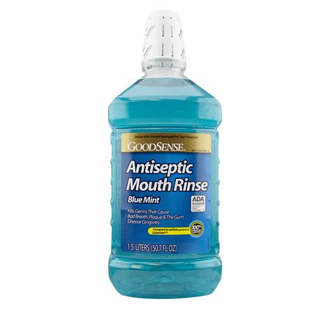 Goodsense® Antiseptic Mouth Rinse Blue Mint 15 Lea