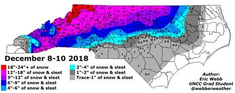 2010s Winter Storms Nc