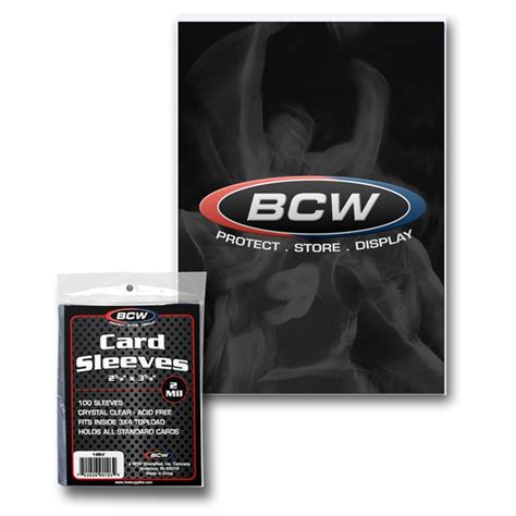 Protecting the cards is necessary because, after a long time use. 722626901034 BCW 1-SSLV Standard Card Sleeves -- Pack of 100
