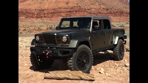 2016 Jeep Crew Chief 715 Concept 1st Drive In Moab In 2020 Jeep
