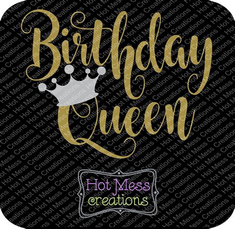 Free 263 Birthday Queen With Crown Svg Svg Png Eps Dxf File