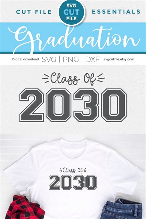 Class Of 2030 Svg Cute 2030 Grad Svg 2030 Graduation Svg Etsy Hong Kong