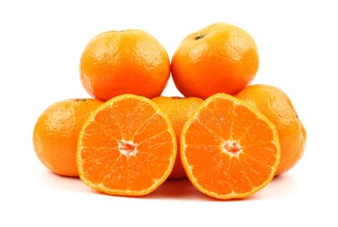 Orange Mandarin Or Tangerine Fruit Stock Photo Image Of Gourmet