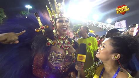 Carnaval 2019 Entrevista Raissa Machado Rainha De Bateria Da Viradouro