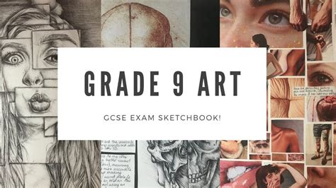 Gcse Grade 9 A Exam Sketchbook Youtube Gcse Art Sketchbook