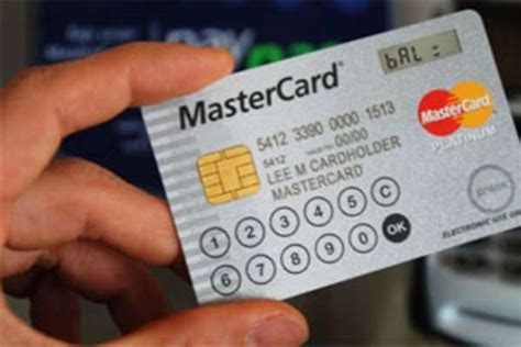 We did not find results for: Touchscreen Credit Cards : MasterCard Display Card