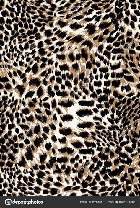 Leopard Skin Pattern Texture Leopard Texture Background Seamless