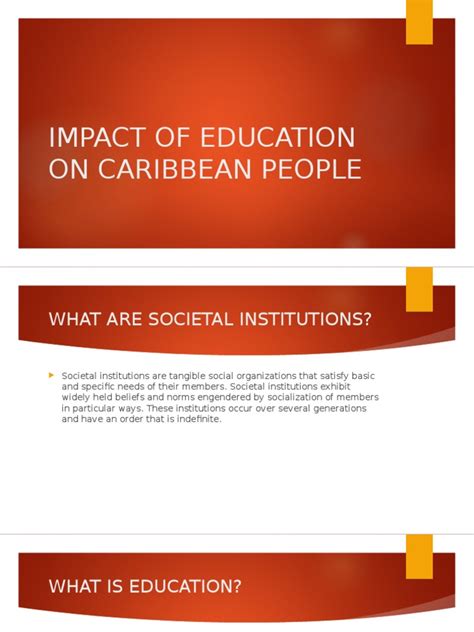 Impact Of Education On Caribbean People Marxism Sociological Theories