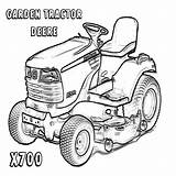 Coloring Mower Lawn Pages Deere John Getdrawings Color Tractors Printable Getcolorings sketch template