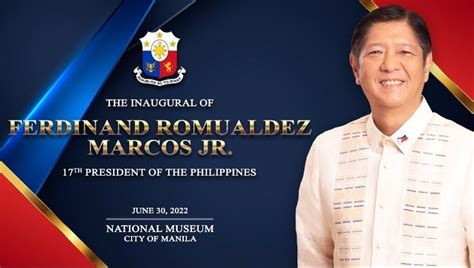 Livestream Inauguration Of Bongbong Marcos As 17th President Of The