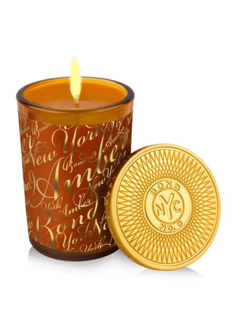 new york amber scented candle bond no 9 new york