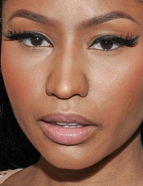 Nicki Minaj Nicki Minaj Makeup Lashes Celebrity Celebs Celeb