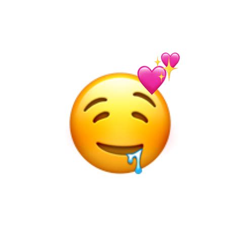 Whatsapp Emoji Png Drooling Emoji Png Image With Tran