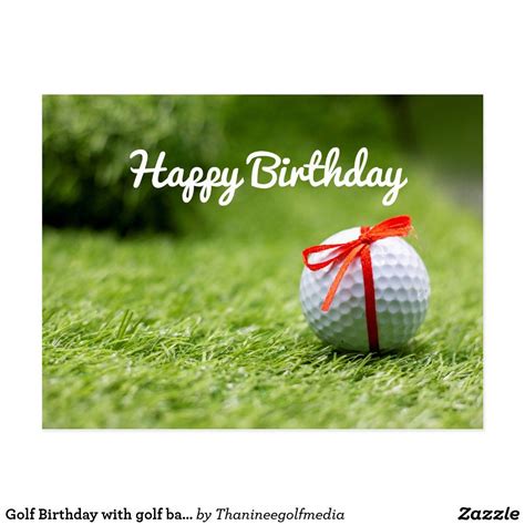 Happy Birthday Golf Golf Birthday Cards Happy Birthday Notes