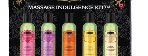 Kama Sutra Massage Indulgence Naturals Massage Oil Travel Kit The