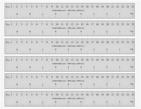Printable Ruler Inches And Cm Printable Ruler Actual Size