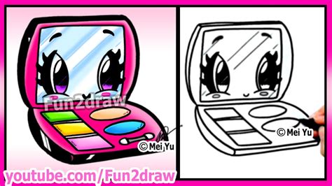 Cute Makeup How To Draw Easy Cosmetics And Makeup Tutorial Fun2draw