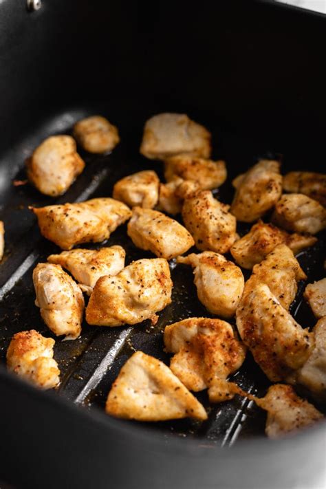 Easy Air Fryer Chicken Bites Keto Gluten Free Stem Spoon