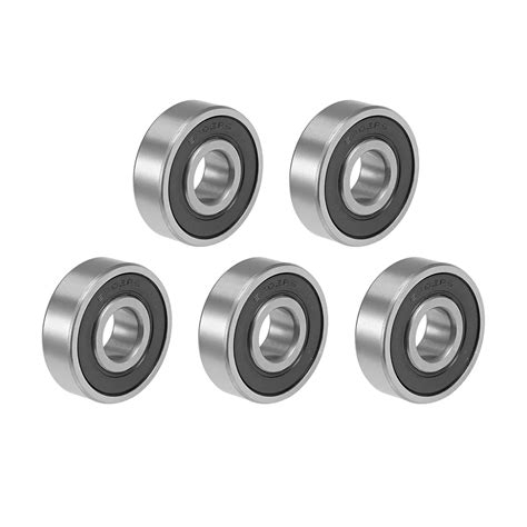 Uxcell 6302 2rs Ball Bearing 15x42x13mm Double Sealed Abec 3 Bearings