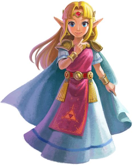 Princess Zelda Characters Art The Legend Of Zelda A Link Between Worlds