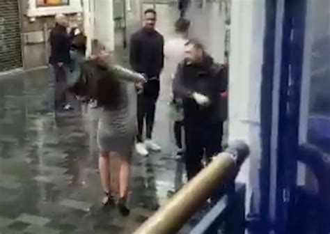 Shocking Video Shows Moment Woman Is Punched In The Face By Bouncer On Mathew Street Liverpool