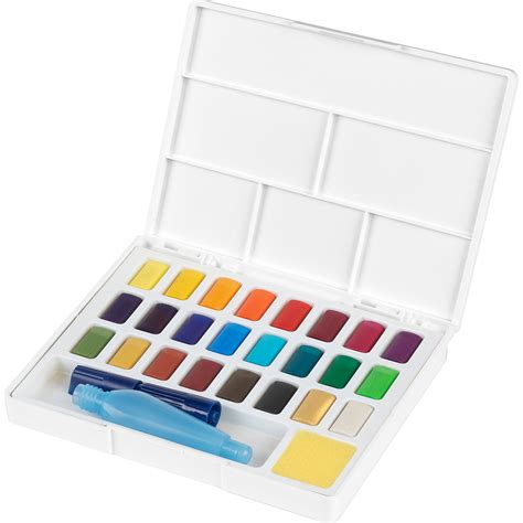 Farby akwarelowe w kostkach, 24 kolory, Faber-Castell ...