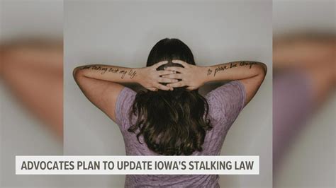 Advocates Hope To Update Iowas Stalking Laws Youtube