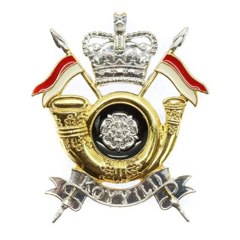 Kings Own Yorkshire Yeomanry Light Infantry Koyy Li Cap Badge