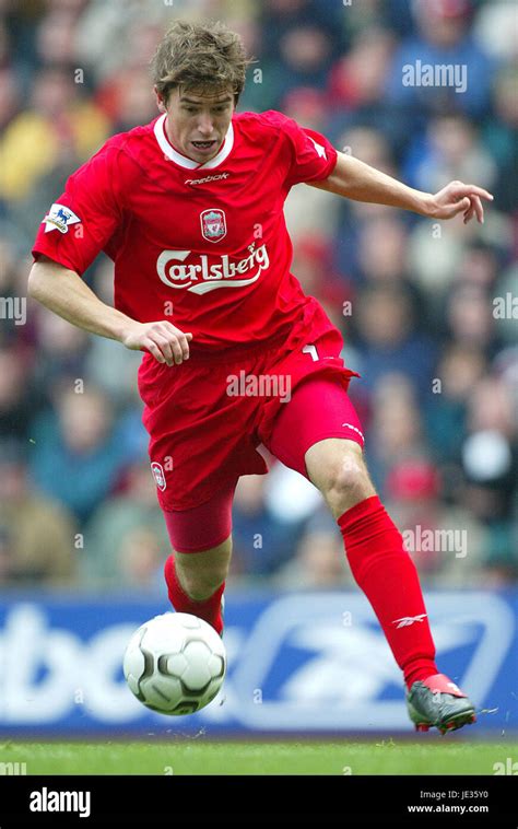 Harry Kewell Liverpool Fc Anfield Liverpool England October Stock Photo Alamy