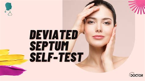 Deviated Septum Self Test Explained Learn From Doctor Youtube