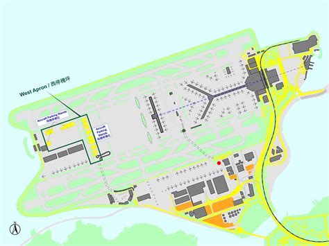 Hkia Map Hong Kong International Airport Map China